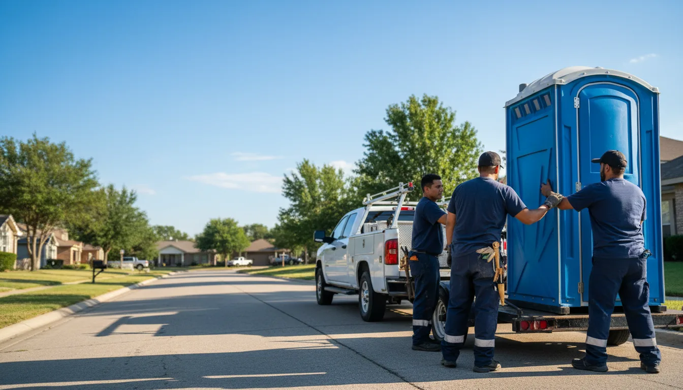 Portable Toilet Rental in Kingston, OH near me